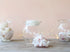 Wavy Clear Glass Jars